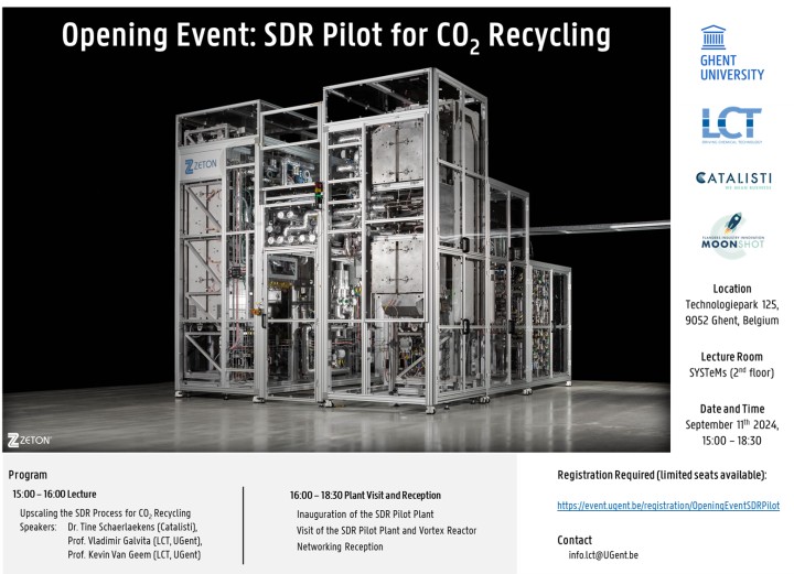 Opening Event: SDR Pilot for CO2 Recycling